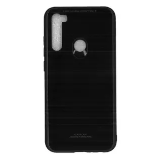 Telefontok Xiaomi Redmi Note 8 / Note 8 2021 - Forcell fekete üveg hátlaptok