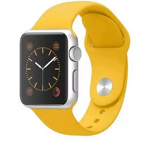 Huawei Watch GT okosóra szíj - TACTICAL sárga szilikon szíj