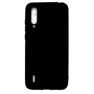 Telefontok Xiaomi Mi 9 Lite - fekete szilikon tok