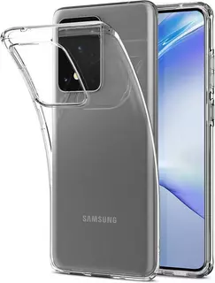 Telefontok Samsung Galaxy S20 Ultra - SPIGEN Crystal Clear Átlátszó tok