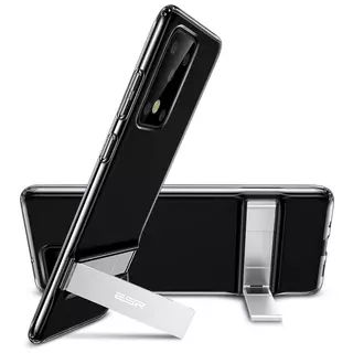 Telefontok Samsung Galaxy S20 Ultra - ESR Air Shield átlátszó ütésálló, kitámasztható hátlap tok