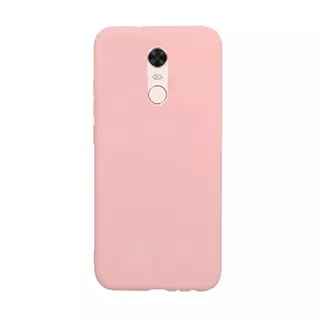 Telefontok Xiaomi Redmi 5 Plus - pink pastel szilikon tok