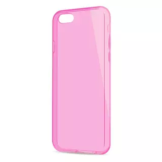 Telefontok iPhone 5/5S/SE - pink áttetsző szilikon tok