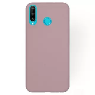 Telefontok Huawei P30 Lite - púder pink szilikon tok