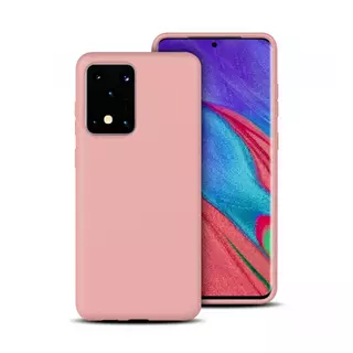 Telefontok Samsung Galaxy S20 Ultra - pink szilikon tok