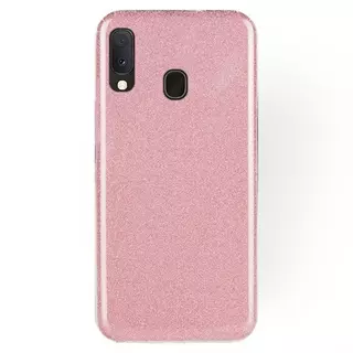 Telefontok Samsung Galaxy A20e - pink shiny szilikon tok