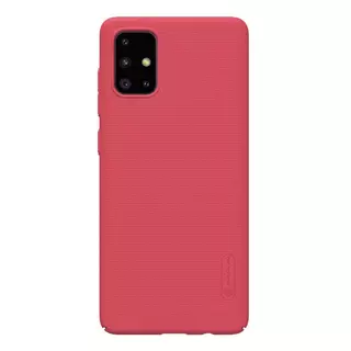 Telefontok Samsung Galaxy A71 - Nillkin Super Frosted piros tok