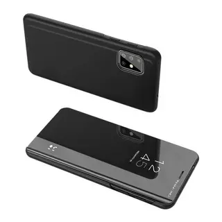 Telefontok Samsung Galaxy A71 - fekete Clear View Tok
