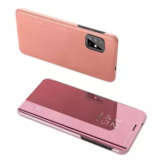 Telefontok Samsung Galaxy A51 / A51 5G / A31 - Rose Gold Clear View Tok