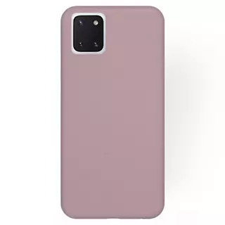 Telefontok Samsung Galaxy Note 10 Lite - púder pink szilikon tok