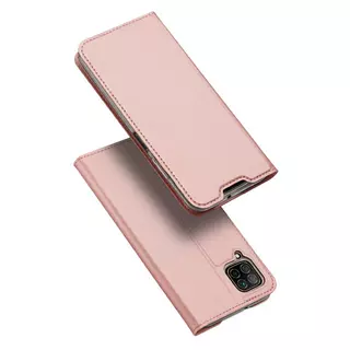 Telefontok Huawei P40 Lite - Dux Ducis rosegold flipcover tok