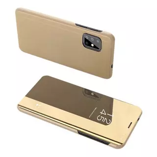Telefontok Samsung Galaxy Note 10 Lite - Arany Clear View Tok