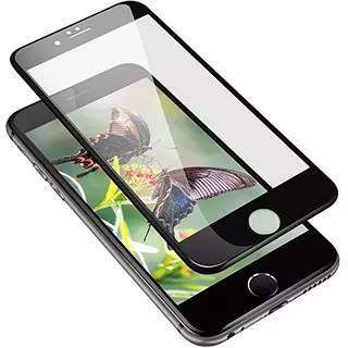 Üvegfólia iPhone 6/6s - fekete 5D üvegfólia