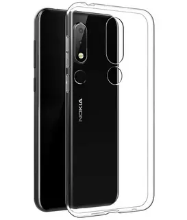Telefontok Nokia 6.1 - átlátszó szilikon tok