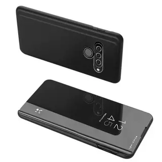 Telefontok LG K50S - Fekete Clear View Tok