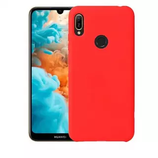 Telefontok Huawei Y6s (2019) - piros szilikon tok