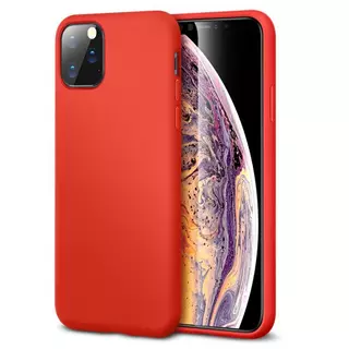Telefontok iPhone 11 - piros szilikon tok