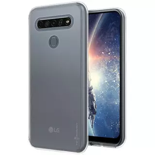 Telefontok LG K61 - átlátszó szilikon tok