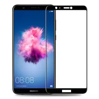 Üvegfólia Huawei P Smart (2018) - fekete 5D full glue üvegfólia