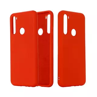 Telefontok Xiaomi Redmi Note 8T - Piros szilikon tok