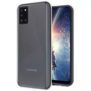 Telefontok Samsung Galaxy A31 - átlátszó szilikon hátlaptok