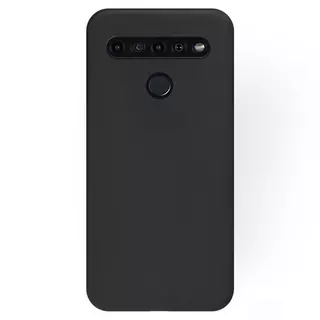 Telefontok LG K51S - fekete szilikon hátlaptok