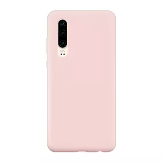 Telefontok Huawei P30 - pink szilikon tok