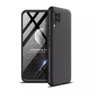 Telefontok Huawei P40 Lite - GKK Protection 3in1 fekete hátlap