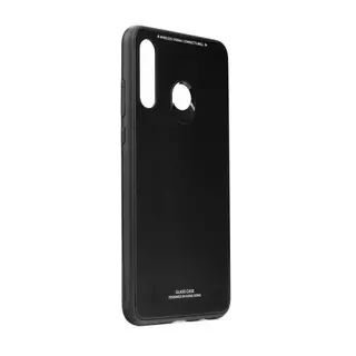 Telefontok Huawei P30 Lite - Forcell fekete üveg hátlaptok