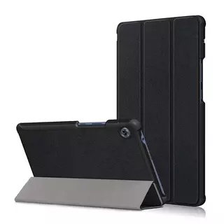 Tablettok Huawei MatePad (10.4 col) - fekete flip tablet tok