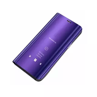 Telefontok Huawei P40 Lite - lila Clear View Tok