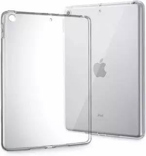 Tablettok iPad 2019 10.2 (iPad 7) - átlátszó szilikon tablet tok