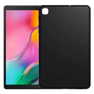 Tablettok iPad 2019 10.2 (iPad 7) - fekete szilikon tablet tok
