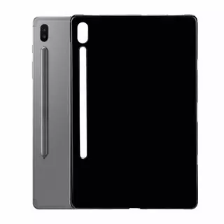 Tablettok Samsung Galaxy Tab S6 10.5 col (SM-T860, SM-T865) - fekete szilikon tablet tok