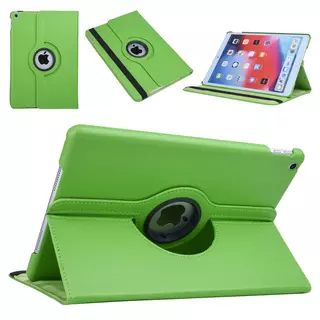 Tablettok iPad 2020 10.2 (iPad 8) - zöld fordítható műbőr tablet tok