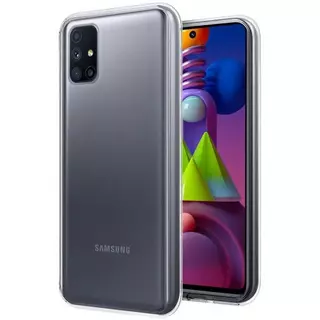 Telefontok Samsung Galaxy M51 - átlátszó szilikon tok 