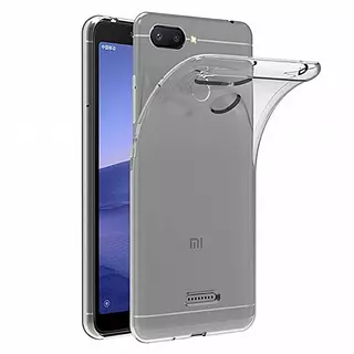 Telefontok Xiaomi Redmi 6 - átlátszó szilikon tok