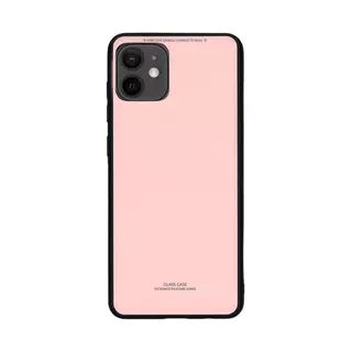 Telefontok iPhone 12 mini - Forcell pink üveg hátlaptok