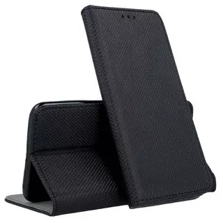Telefontok Samsung Galaxy S20 FE - fekete mágneses szilikon keretes könyvtok