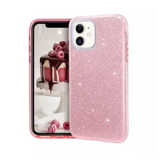 Telefontok iPhone 12 - Pink Shiny tok