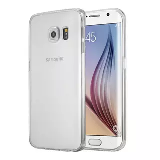 Telefontok Samsung Galaxy S6 EDGE - átlátszó szilikon tok