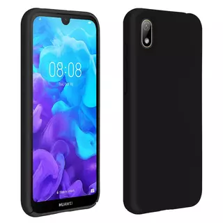 Telefontok Huawei Y5 2019 / Honor 8S - fekete szilikon tok