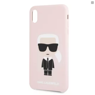 Telefontok iPhone XR - Karl Lagerfeld Full Body Iconic Tok Pink