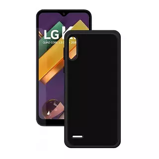 Telefontok LG K22 - fekete szilikon tok