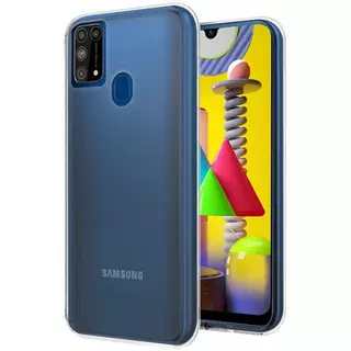 Telefontok Samsung Galaxy M31 - átlátszó szilikon tok