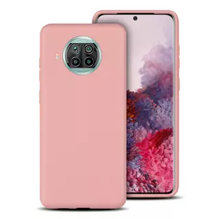 Telefontok Xiaomi Mi 10T Lite 5G - pink szilikon tok