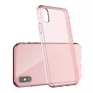 Telefontok LG K22 - áttetsző pink szilikon tok