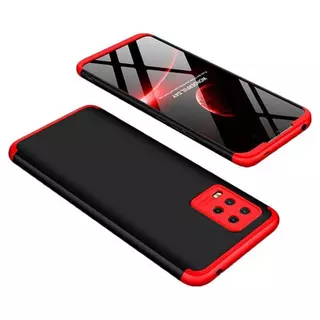 Telefontok Xiaomi Mi 10 Lite 5G - hátlap GKK Protection 3in1 - piros-fekete