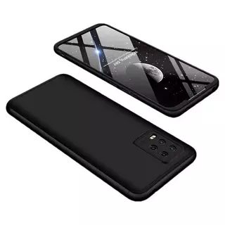 Telefontok Xiaomi Mi 10 Lite 5G - hátlap GKK Protection 3in1 - fekete