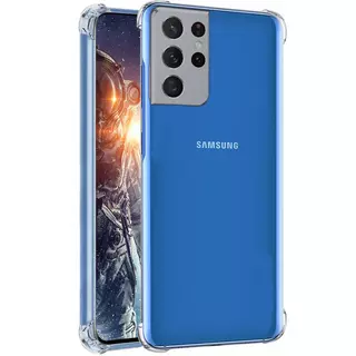 Telefontok Samsung Galaxy S21 Ultra - Ütésálló átlátszó tok
